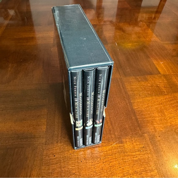 Masterpieces in Miniature Dollhouses by Nick Forder 3 Volumes Books Boxed Set - Picture 2 of 14